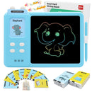 224 Words Talking Flash Cards LCD Writing Tablet Board Pad Toy Preschool Montessori Speech Therapy Autism Toys for Kids Toddlers