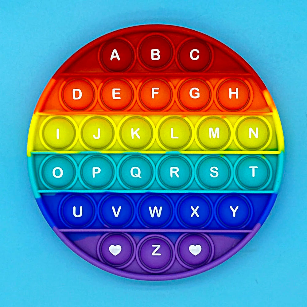 Montessori Alphabet & Numbers Pop Fidget