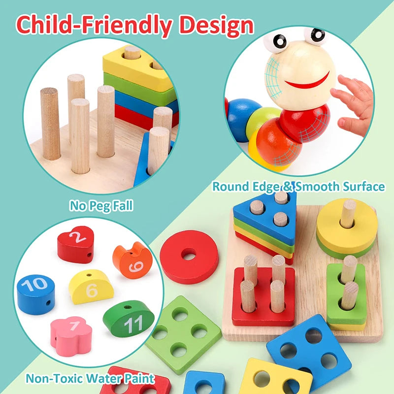 Montessori Wooden Learning Toys