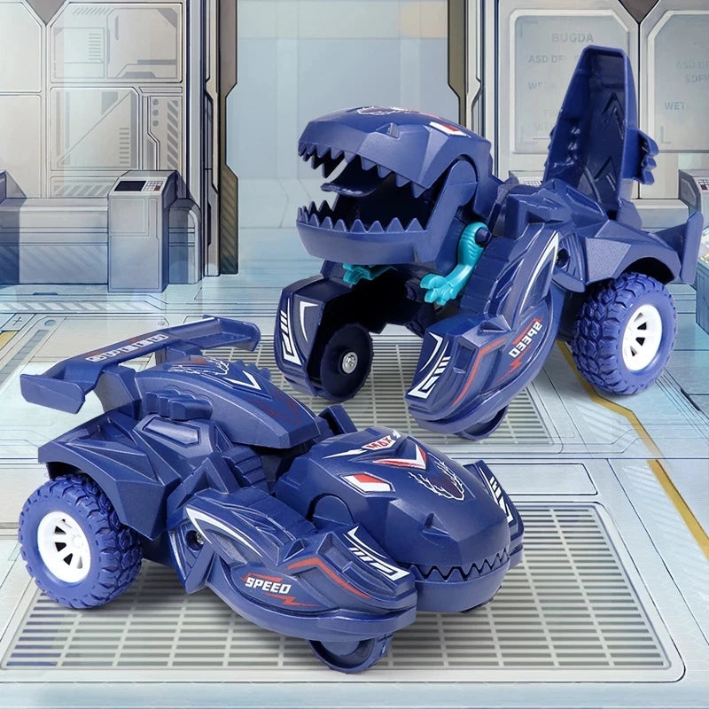 Dinosaur Deformation Car