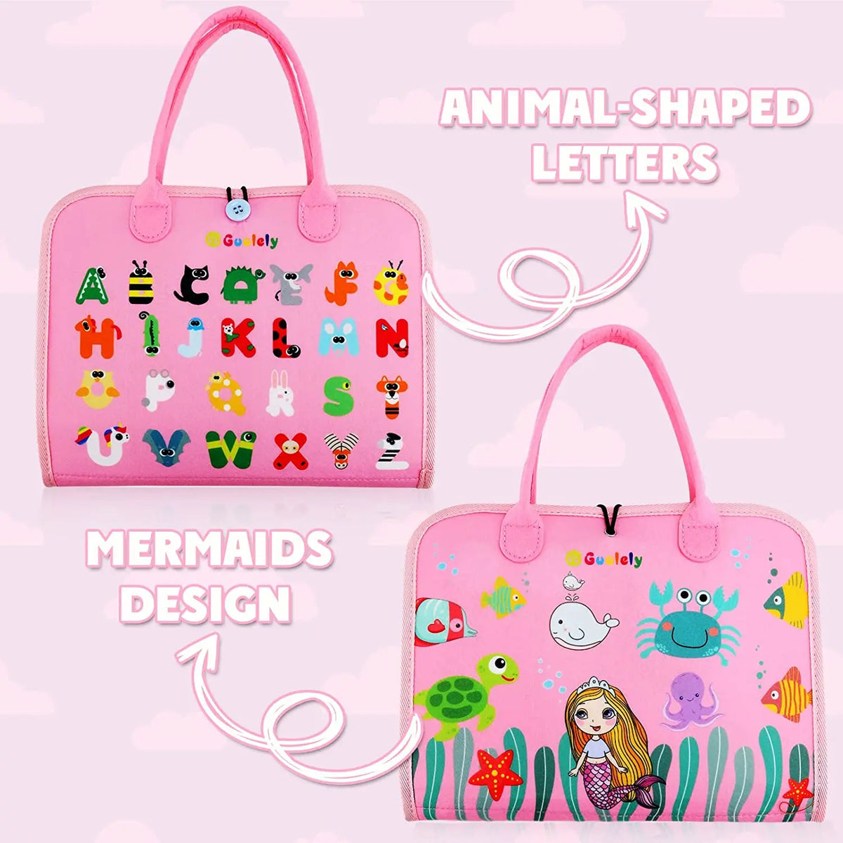 Montessori Busy Board Activity Bag