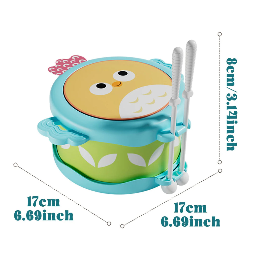 Owl Double-Sided Drum