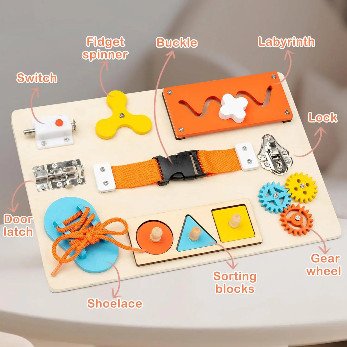 Montessori Busy Board
