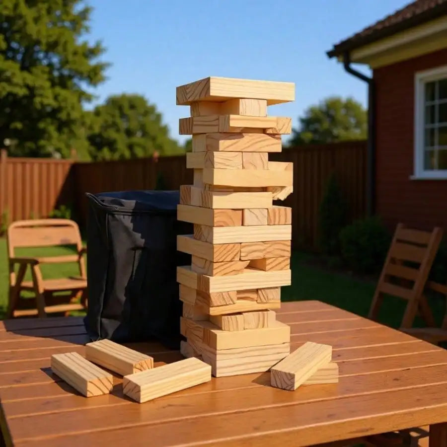 Classic Wooden Tower Game