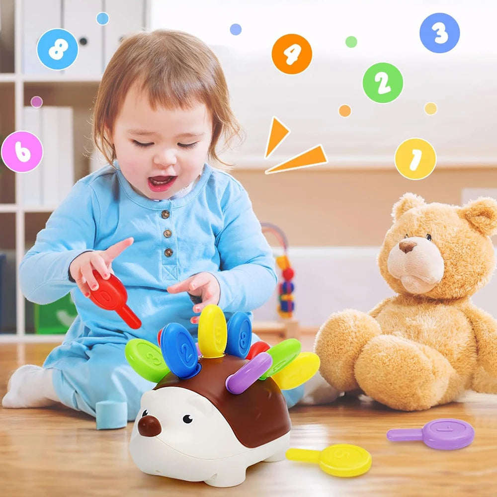 Montessori Hedgehog Fine Motor Toy