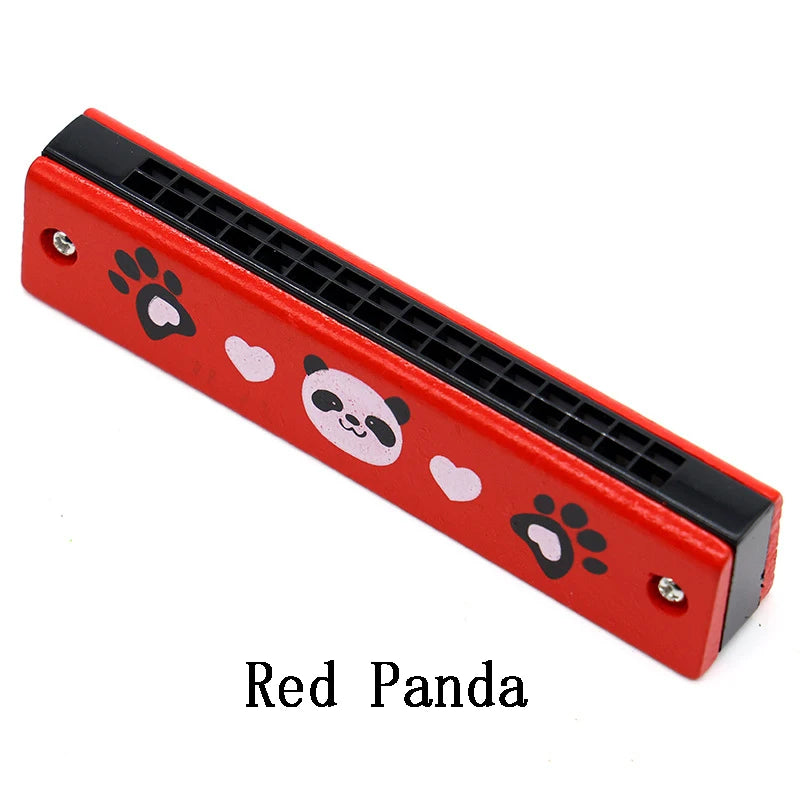 Wooden Harmonica Musical Toy