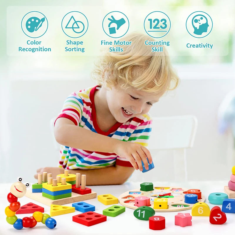 Montessori Wooden Learning Toys