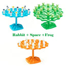 Fun Frog Balance Tree Children Math Toys Balancing Board Game Parent-child Interaction Tabletop Balance Game Toy Gift for Kids