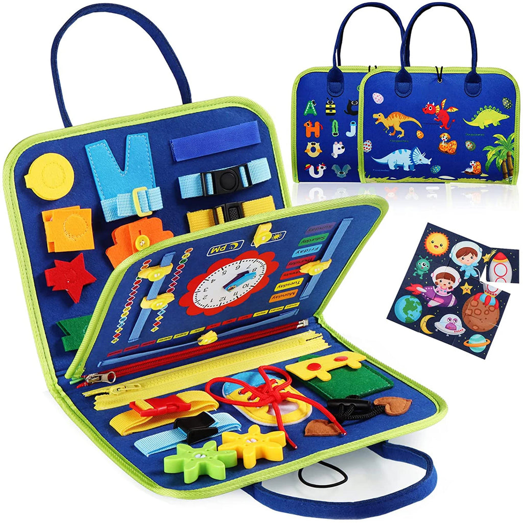 Montessori Busy Board Activity Bag